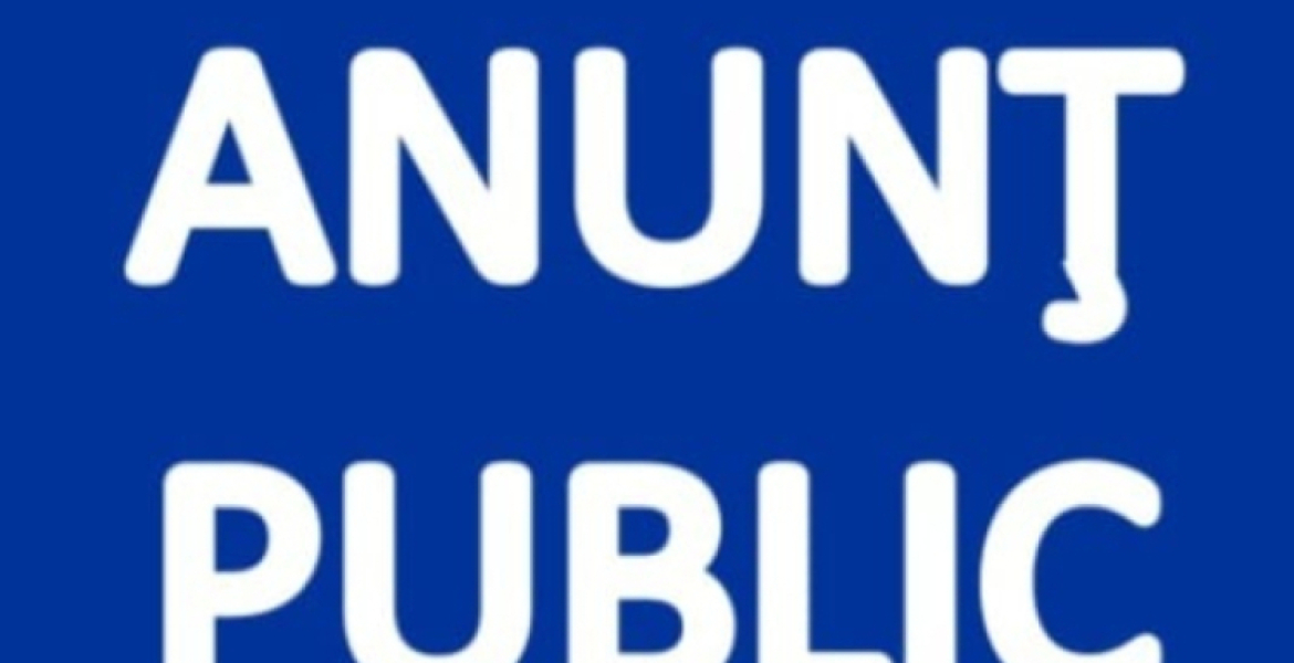 ANUNT DE PUBLICITATE 28.01.2026